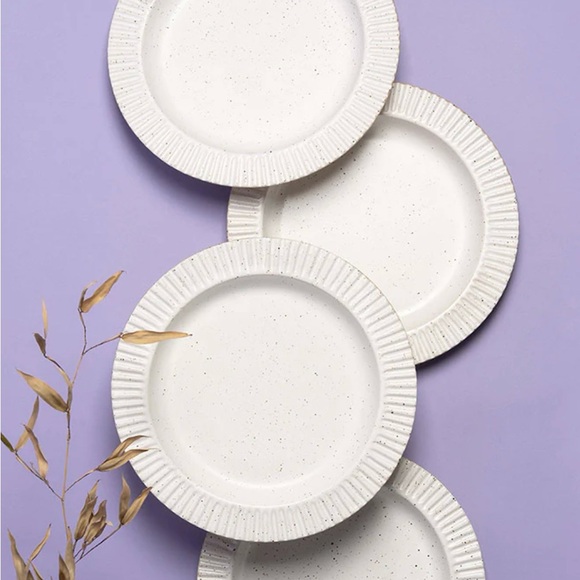 United By Blue Other - BRAND NEW-Stoneware Stackable Plate - Set of 4